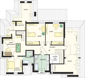 Poddasze projektu - Dallas