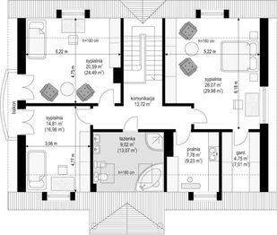 Poddasze projektu - Akacjowy