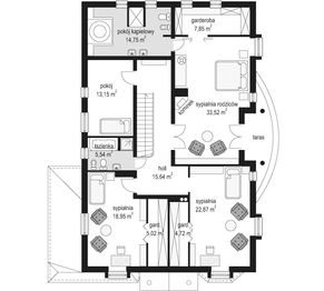 Piętro 1 projektu - Ambasador