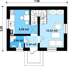 Parter projektu - G320 - Budynek rekreacji indywidualnej