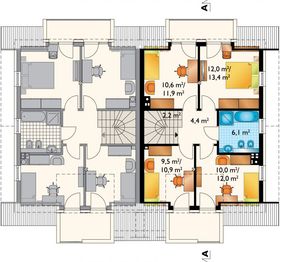 Poddasze projektu - Lila Duo (1566)