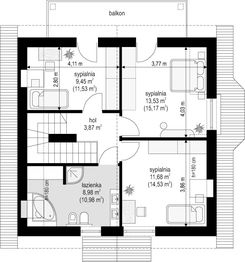 Poddasze projektu - Michalina