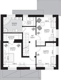 Piętro 1 projektu - Miranda