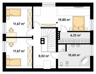 Poddasze projektu - Poziomkowy