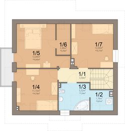 Poddasze projektu - Kornetto