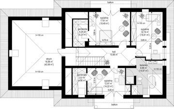 Poddasze projektu - Ofelia