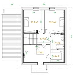Poddasze projektu - eko Typowy 7