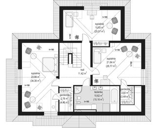 Poddasze projektu - Jesion 2