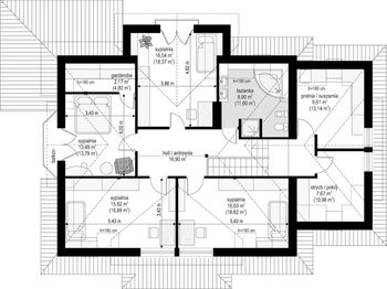 Poddasze projektu - Rubin 3