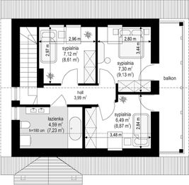 Poddasze projektu - Milutki