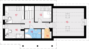 Poddasze projektu - Gracilis I G2