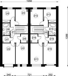 Piętro 1 projektu - B-45