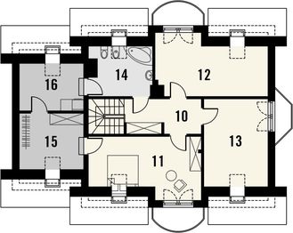 Poddasze projektu - Sosna