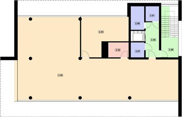Piętro 2 projektu - PS-BR-340-30