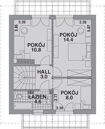 Poddasze projektu - DOM 212