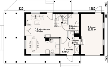 Parter projektu - Świdnica mała 15 dwsg