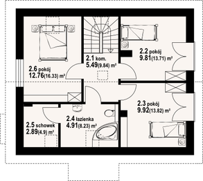 Poddasze projektu - Sanów
