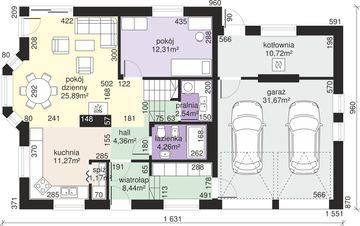 Parter projektu - Dom przy Cyprysowej 15 K3