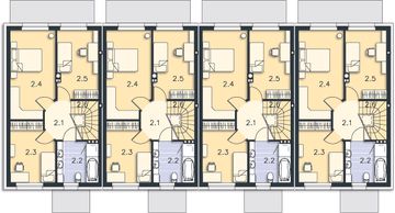 Piętro 1 projektu - Manchester LMS21