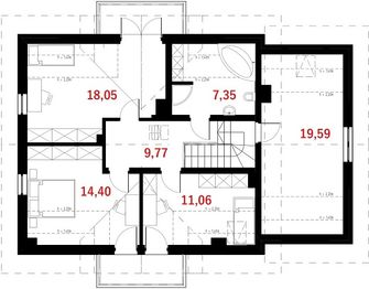 Poddasze projektu - Samos 2
