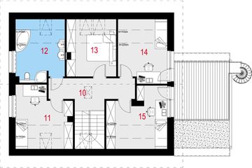Poddasze projektu - Spiralis I G1