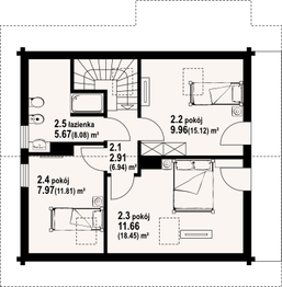 Poddasze projektu - Świdnica mała dwl-0k