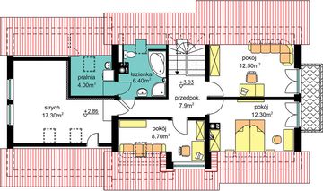 Poddasze projektu - BW-03 wariant 5