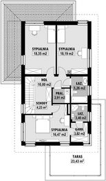 Piętro 1 projektu - E-201
