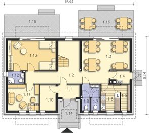 Parter projektu - Budynek agroturystyczny Brzoza LMPS01