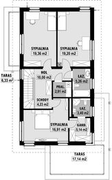 Piętro 1 projektu - E-202