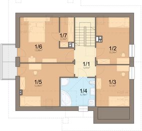 Poddasze projektu - Bakalia 6