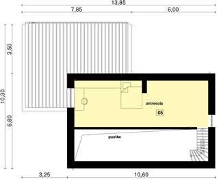 Poddasze projektu - PS-CH-50-15-G1