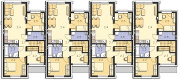 Piętro 1 projektu - Springfield II DCS18a