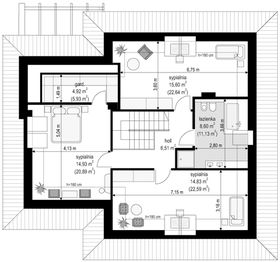 Poddasze projektu - Odwrócony