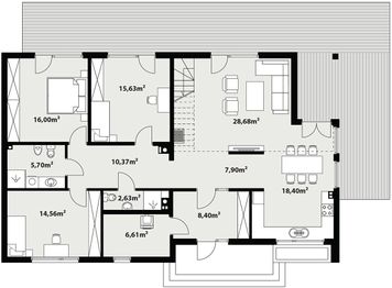 Projekt Domu Endo 3 Drewniany 191 99 M Koszt Budowy Extradom