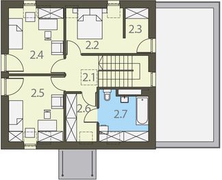 Poddasze projektu - Elegancki