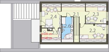 Poddasze projektu - Maja