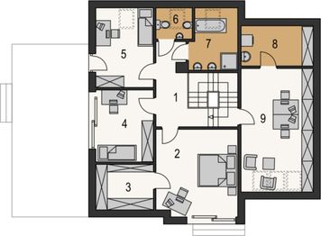 Poddasze projektu - Jarowit I