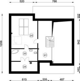 Poddasze projektu - A-32