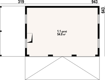 Parter projektu - Garaż GDS 3w