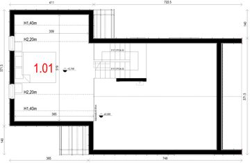 Antresola projektu - House S