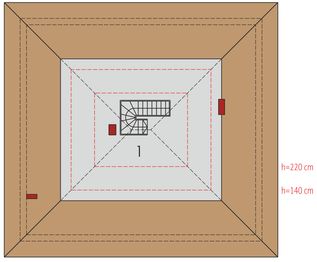 Poddasze projektu - Flori II (30 stopni)