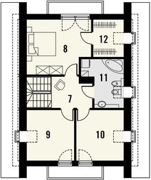 Poddasze projektu - Bielinek 2