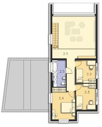 Piętro 1 projektu - Delft IV DCP294c