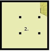 Piwnica projektu - G12 garaż dwustanowiskowy z podpiwniczeniem