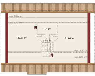 Poddasze projektu - Domena 104