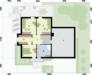 Poddasze projektu - Halifax szkielet drewniany