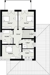 Piętro 1 projektu - Karo