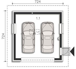 Parter projektu - Garaż G42