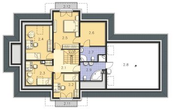 Poddasze projektu - Dijon VI DCP234e
